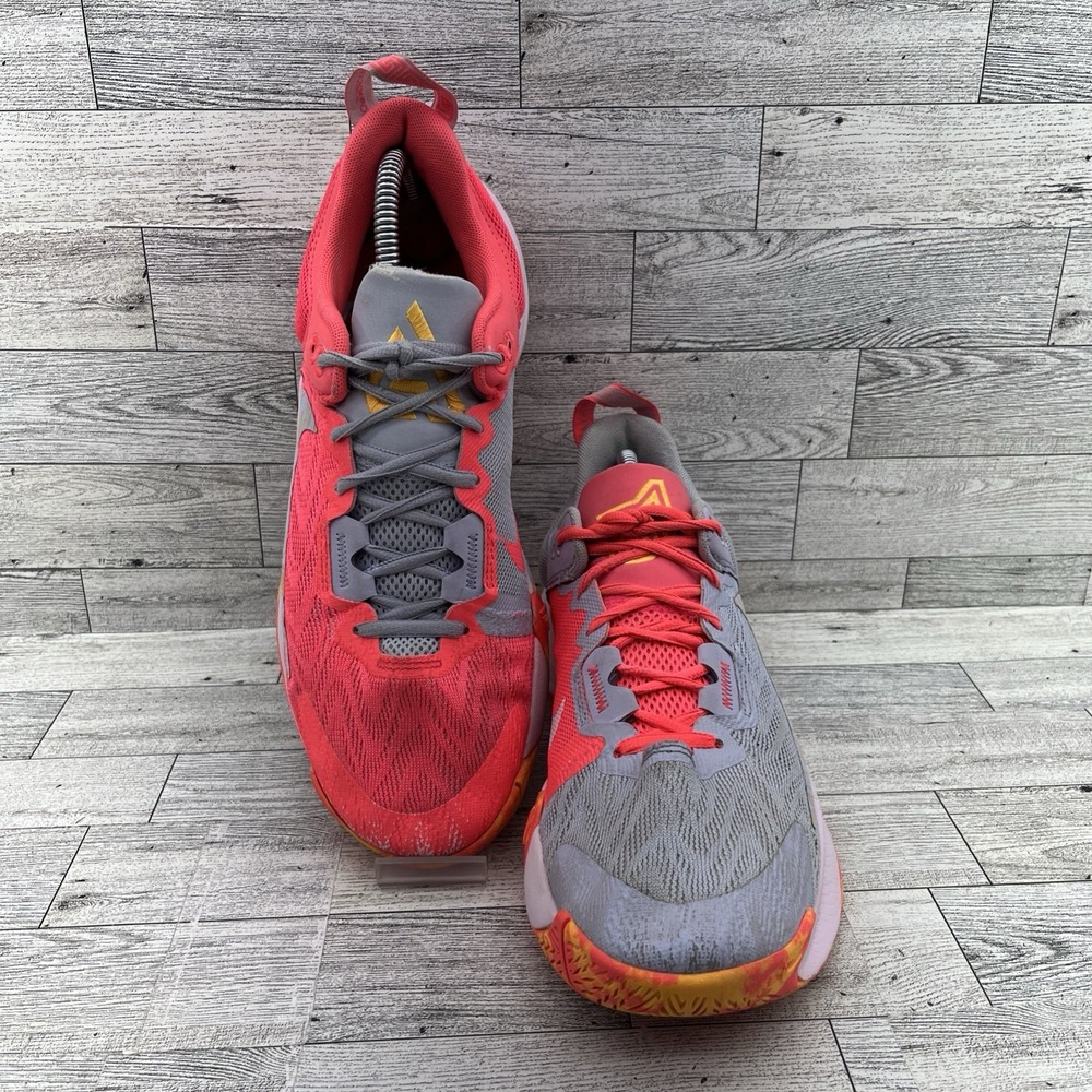 Nike Giannis Immortality 2 Hot Punch Lazer Orange Basketball Shoes‎ Men Size 8.5